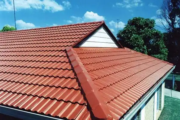 SDRR Roof after roofing job done